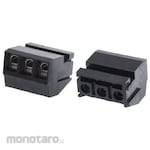 RS PRO RS PRO PCB Terminal Block, 5mm Pitch, 1 Row, 3 Way, Black