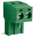RS PRO RS PRO PCB Terminal Block, 5mm Pitch, Single Row, 5 Way, Green