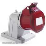 RS PRO RS PRO Power Connector (Industrial Connector), Panel Mount, Socket, Red