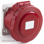 RS PRO RS PRO Power Connector (Industrial Connector), Panel Mount, Socket, Red