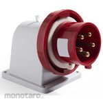 RS PRO RS PRO Power Connector (Industrial Connector), Wall Mount, Plug, Red