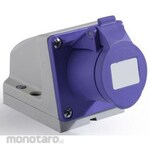RS PRO RS PRO Power Connector (Industrial Connector), Wall Mount, Socket, Purple