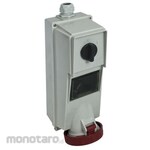 RS PRO RS PRO Power Connector (Industrial Connector), Wall Mount, Socket, Red