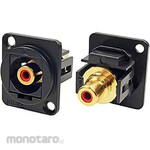 RS PRO RS PRO RCA Female Socket, Gold over Nickel