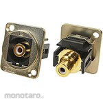 RS PRO RS PRO RCA Female Socket, Gold over Nickel