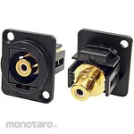 RS PRO RS PRO RCA Female Socket, Gold over Nickel