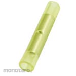 RS PRO RS PRO Splice Connector 0.2mm2 0.5mm2 26AWG 22AWG Insulated Butt Splice, Yellow