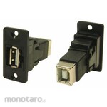 RS PRO RS PRO USB Connector A to B, Female to Female Panel Mount