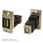 RS PRO RS PRO USB Connector A to B, Female to Female Panel Mount