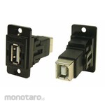 RS PRO RS PRO USB Connector A to B, Female to Female Panel Mount