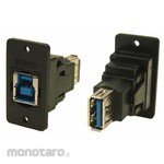 RS PRO RS PRO USB Connector B to A, Female to Female Panel Mount