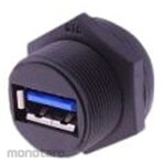RS PRO RS PRO USB Connector Type-A, Female Panel Mount