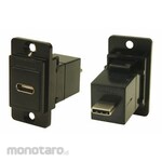 RS PRO RS PRO USB Connector USB-C, Female to Male Panel Mount