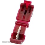 RS PRO RS PRO Wire Splice Connector 0.5mm2 0.75mm2 22AWG 18AWG Insulated T-Tap Red