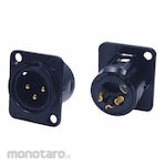 RS PRO RS PRO XLR Connector, Male, 3 Pole, Panel Mount