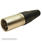 RS PRO RS PRO XLR Connector, Male, 4 Pole, Straight, Cable Mount, Silver Plated