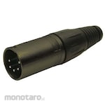 RS PRO RS PRO XLR Connector, Male, 5 Pole, Straight, Cable Mount, Silver Plated