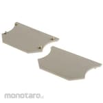 RS PRO RS PRO end block CEP end plate for use with CDU, CTR