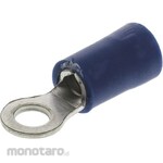 RS PRO RS Pro Insulated Round Crimp Terminal, Stud Diameter: M3.5, Blue, 16AWG to 14AWG