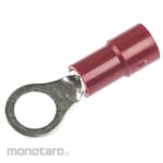 RS PRO RS Pro Insulated Round Crimp Terminal, Stud Diameter: M5, Red, 22AWG to 16AWG