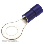 RS PRO RS Pro Insulated Round Crimp Terminal, Stud Diameter: M6, Blue, 16AWG to 14AWG