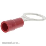 RS PRO RS Pro Insulated Round Crimp Terminal, Stud Diameter: M8, Red, 22AWG to 16AWG