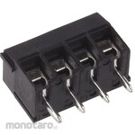 RS PRO RS Pro PCB terminal block, 3.5mm pitch, 1 row, 4 poles, black