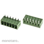 RS PRO RS Pro PCB terminal block, 3.5mm pitch, 1 row, 6 poles, green