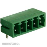 RS PRO RS Pro PCB terminal block, 3.81mm pitch, 1 row, 5 poles, green