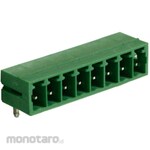 RS PRO RS Pro PCB terminal block, 3.81mm pitch, 1 row, 8 poles, green