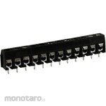 RS PRO RS Pro PCB terminal block, 5mm pitch, 1 row, 12 poles, black