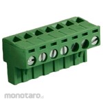 RS PRO RS Pro PCB terminal block, 5mm pitch, 1 row, 7 poles, green
