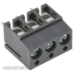 RS PRO RS Pro PCB terminal strip, 5mm pitch, 1 row, 3 poles, gray