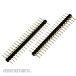 RS PRO RS Pro Pin header, 20 pins, 1 row, straight, wire-to-board 2.54mm SIB series