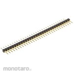 RS PRO RS Pro Pin header, 32 poles, 1 row, straight, wire-to-board 2.54mm SIB series