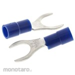 RS PRO RS Pro Y-shaped crimp terminal AVY2-8, blue 1.5 → 2.5mm2 16AWG to, 14AWG