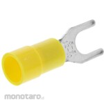 RS PRO RS Pro Y-shaped crimp terminal SVY5-5, yellow 4 → 6mm2 12AWG to, 10AWG