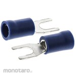 RS PRO RS Pro Y-shaped crimp terminal, blue 1.5 → 2.5mm2 16AWG to, 14AWG