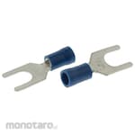 RS PRO RS Pro Y-shaped crimp terminal, blue 1.5 → 2.5mm2 16AWG to, 14AWG