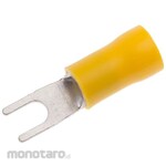 RS PRO RS Pro Y-shaped crimp terminal, yellow 2.5 → 6mm2 12AWG to, 10AWG