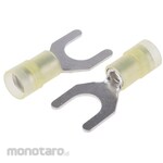 RS PRO RS Pro Y-shaped crimp terminal, yellow 4 → 6mm2 12AWG to, 10AWG