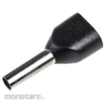 RS PRO RS Pro crimp boot lace ferrule, insulated, black