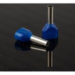 RS PRO RS Pro crimp boot lace ferrule, insulated, blue