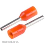 RS PRO RS Pro crimp boot lace ferrule, insulated, orange