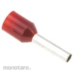 RS PRO RS Pro crimp boot lace ferrule, insulated, red