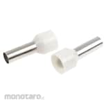 RS PRO RS Pro crimp boot lace ferrule, insulated, white