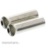 RS PRO RS Pro crimp bootlace ferrule, non-insulated, silver