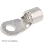 RS PRO RS Pro non-insulated round crimp terminal, stud diameter: # 6, 12AWG to 10AWG