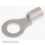 RS PRO RS Pro non-insulated round crimp terminal, stud diameter: M4, 16AWG to 14AWG