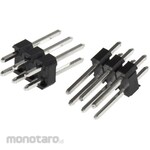 RS PRO RS Pro pin header, 6 poles, 2 rows, straight 2.54mm